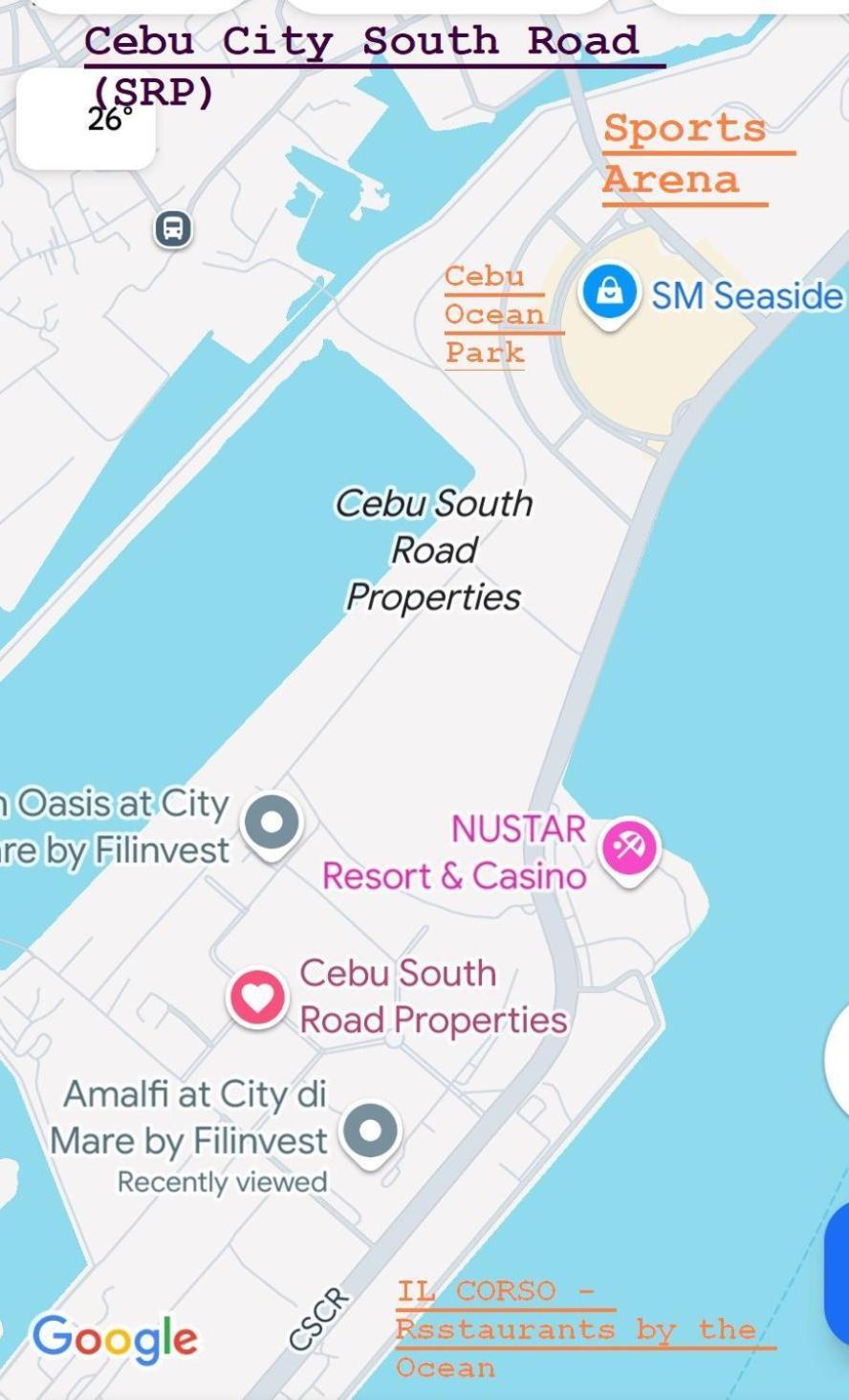 Amalfi Oasis Seaside Cebu Lägenhet Exteriör bild